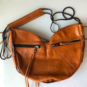 Vintage Rebecca Minkoff chain strap leather bag